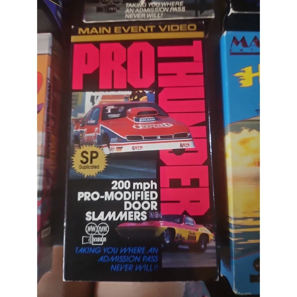 Drag Racing Motorsports Street Rods Crashes Drag Race VHS Tape Lot of 12 Vtg 80s